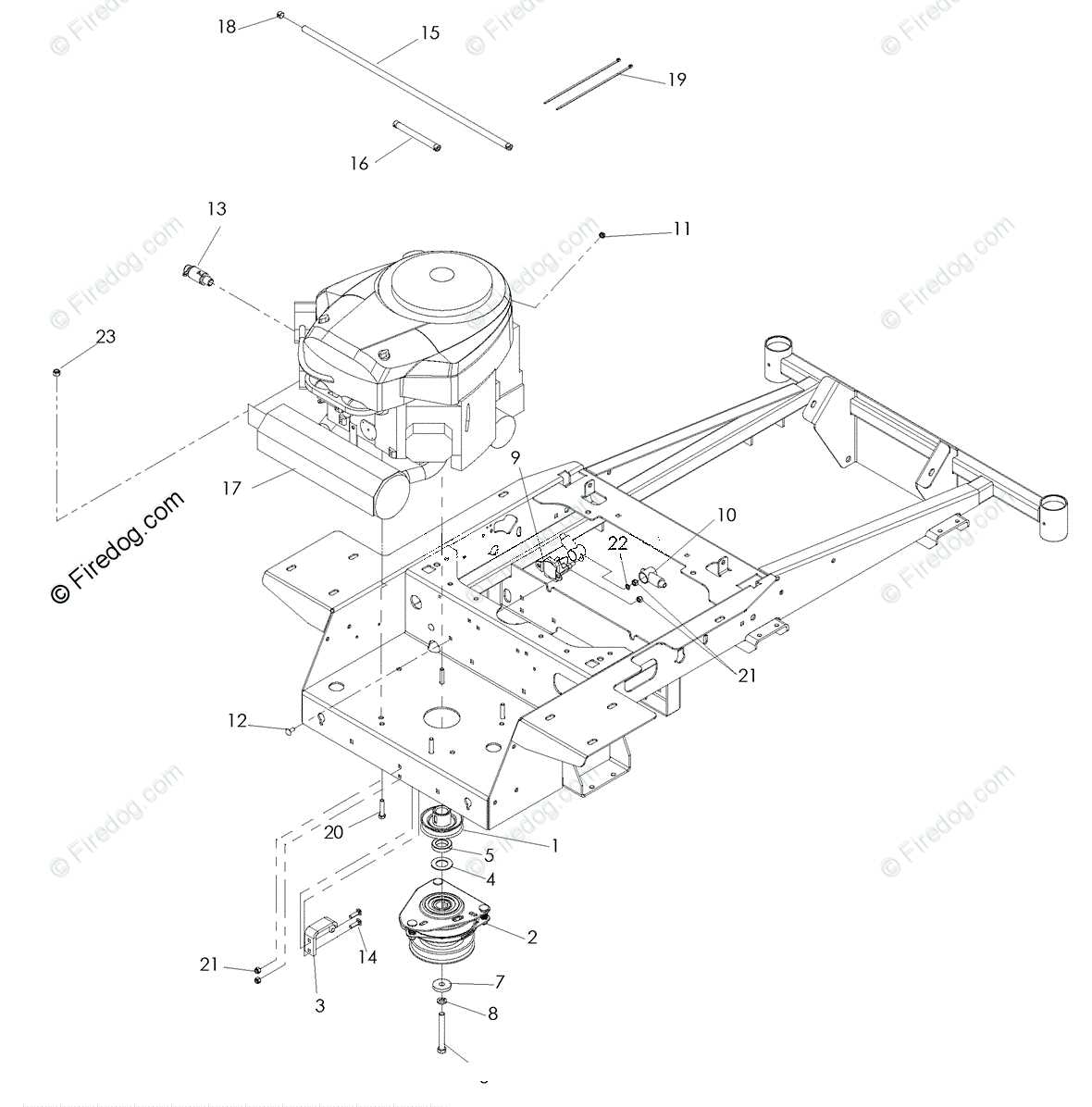 17 hp briggs and stratton engine parts diagram