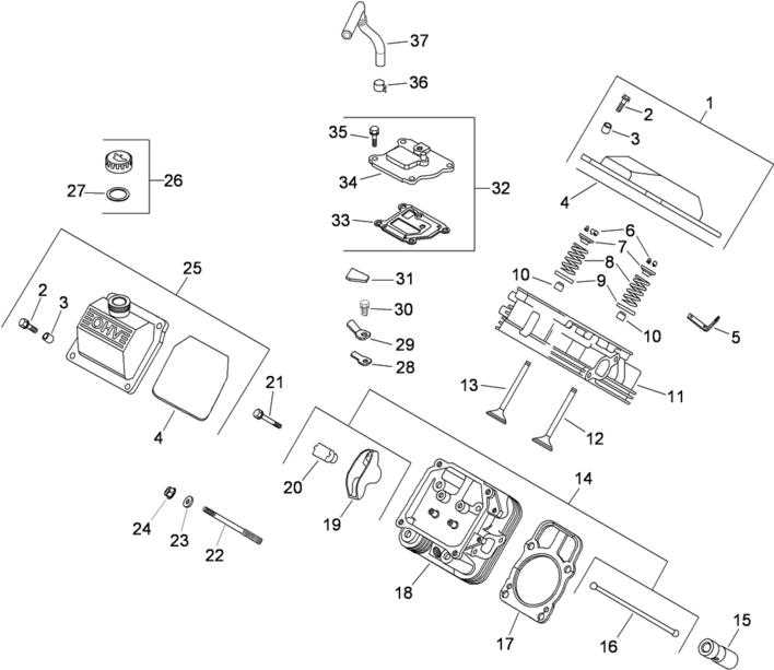 19 hp kohler engine parts diagram