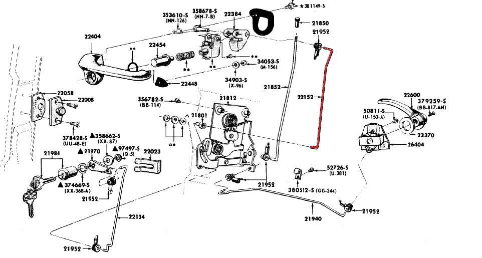 1966 mustang parts diagram