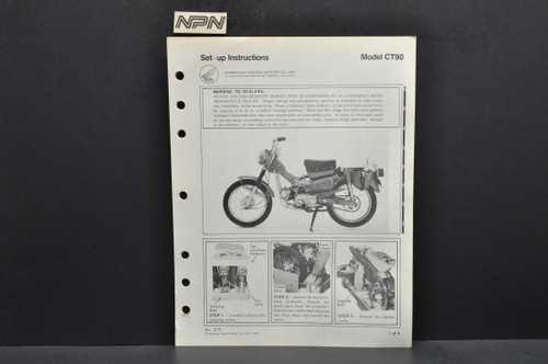 1972 honda ct90 parts diagram