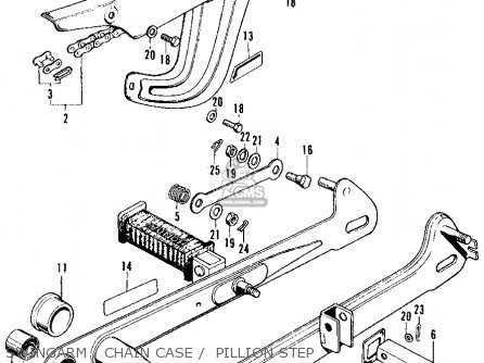 1972 honda ct90 parts diagram
