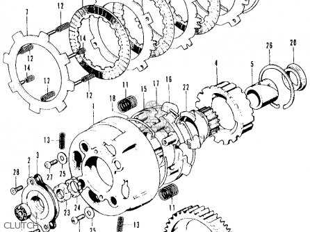 1972 honda ct90 parts diagram