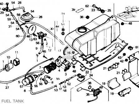 1986 honda fourtrax 350 parts diagram