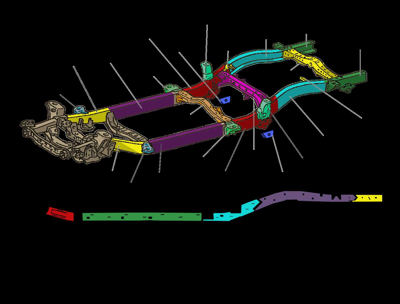 1995 toyota tacoma parts diagram