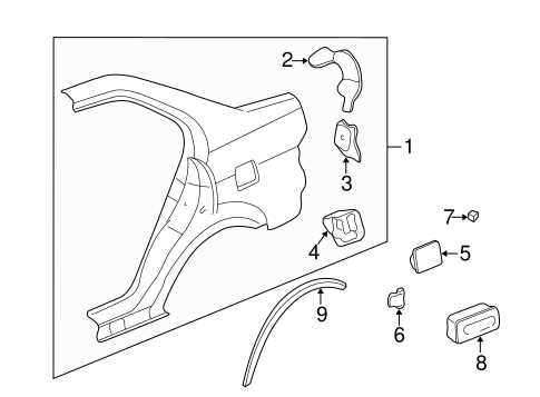 1996 honda civic parts diagram