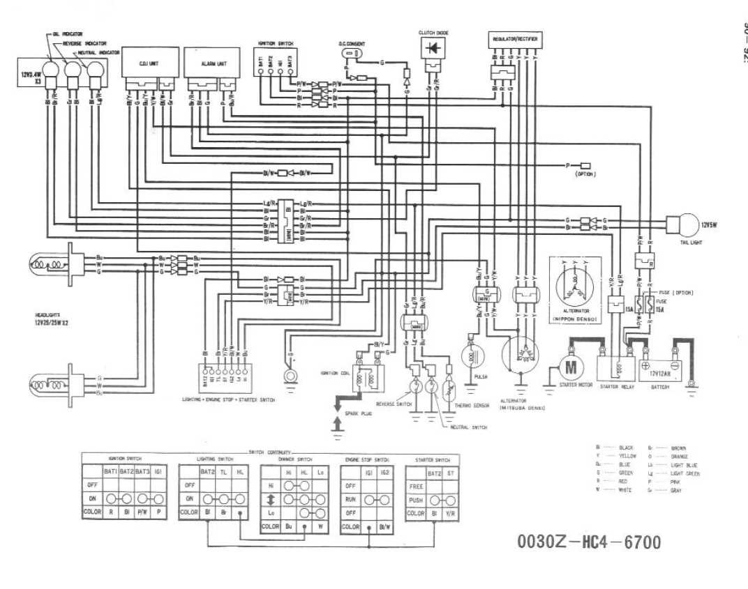 1997 honda fourtrax 300 parts diagram