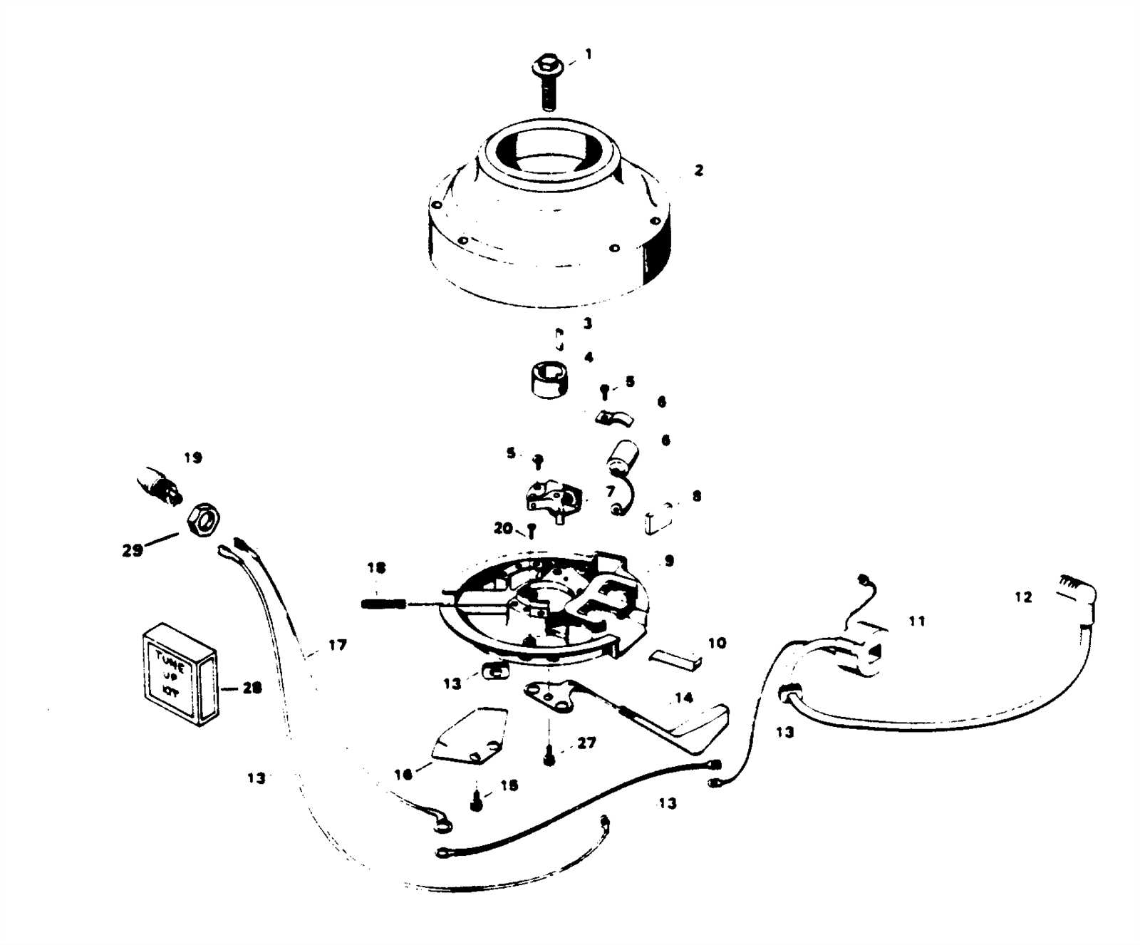 20 hp mercury outboard parts diagram