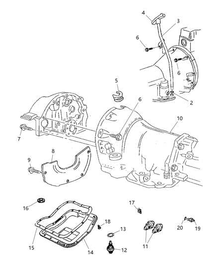 2000 dodge dakota parts diagram