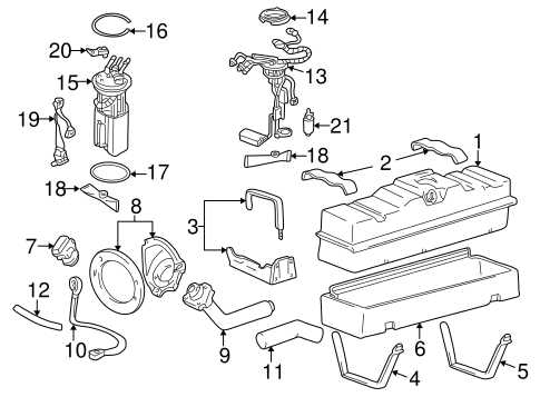 2000 chevy silverado parts diagram