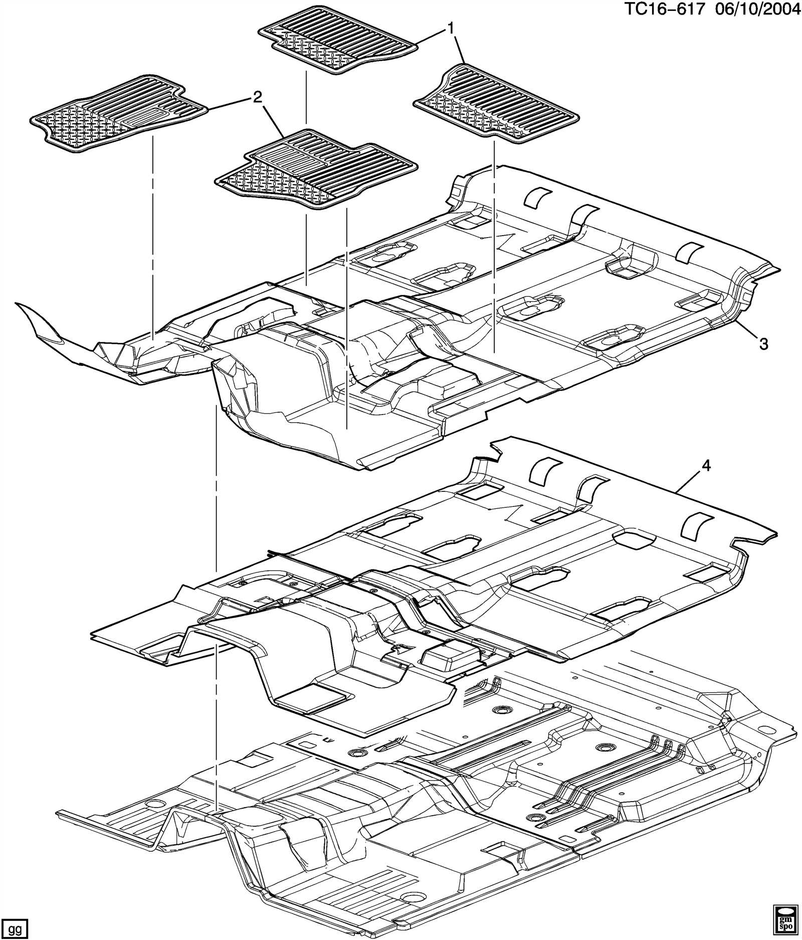 2001 gmc sierra parts diagram