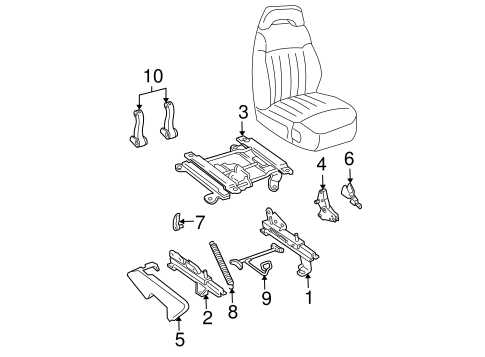 2002 chevy blazer parts diagram