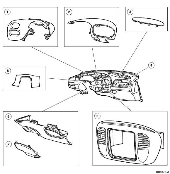 2002 ford f150 body parts diagram