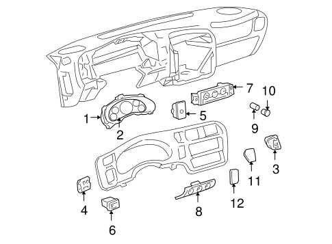 2002 chevy blazer parts diagram