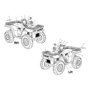 2003 polaris sportsman 500 parts diagram