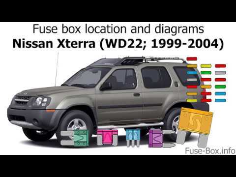 2004 nissan xterra parts diagram