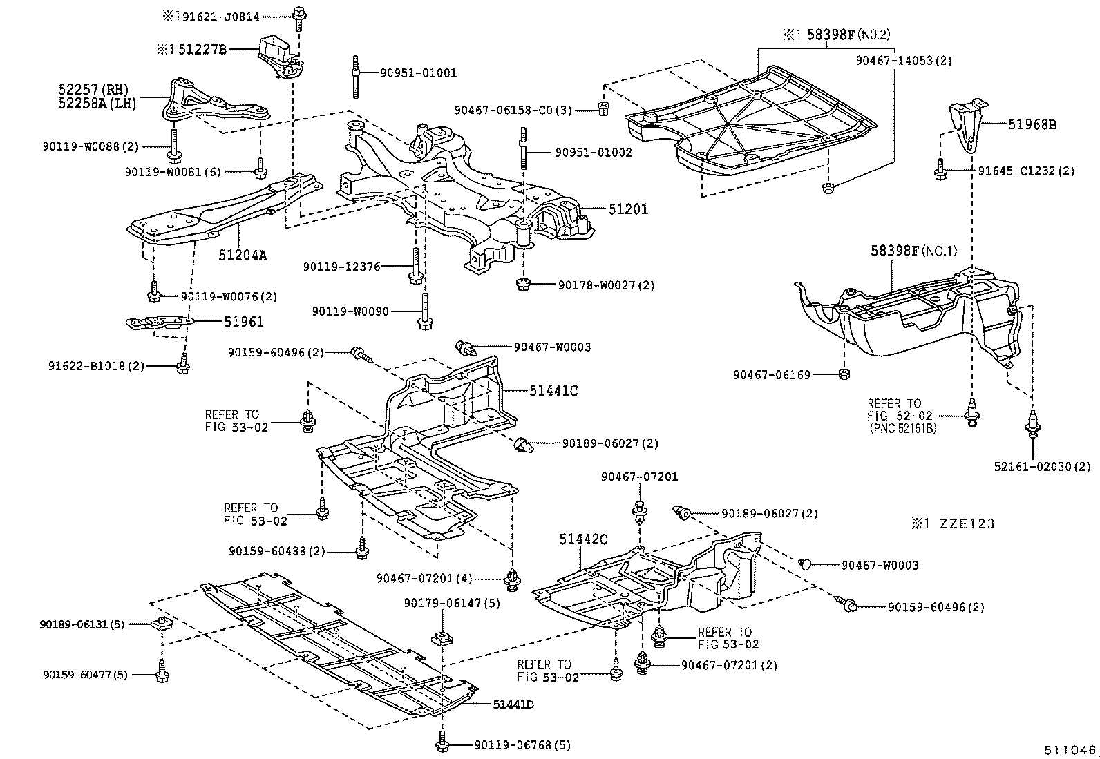2004 toyota corolla body parts diagram