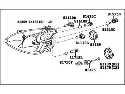 2004 lexus rx330 parts diagram