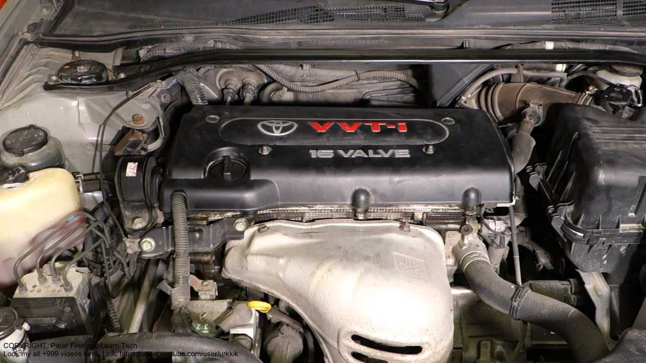 2004 toyota camry engine parts diagram