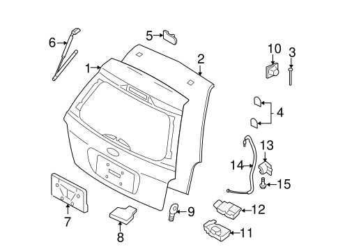 2005 ford freestyle parts diagram