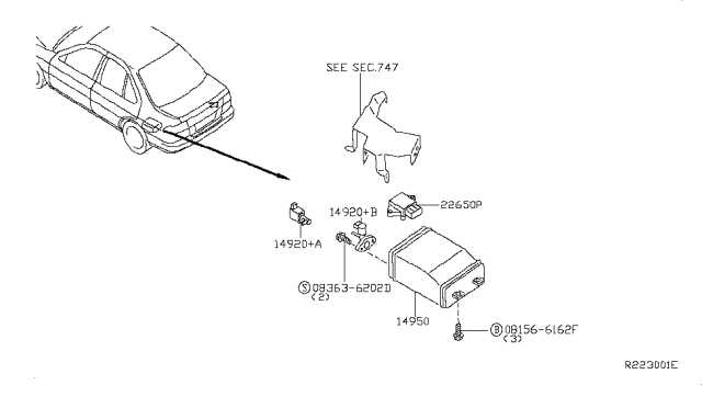 2005 nissan sentra parts diagram