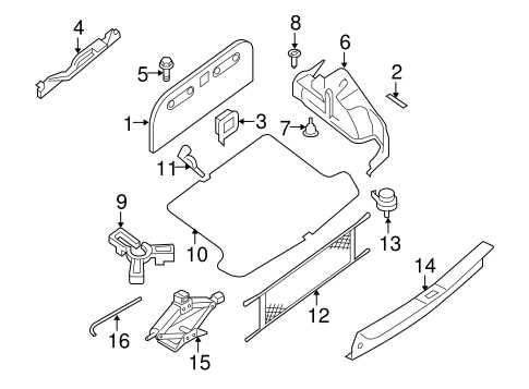 2005 nissan sentra parts diagram