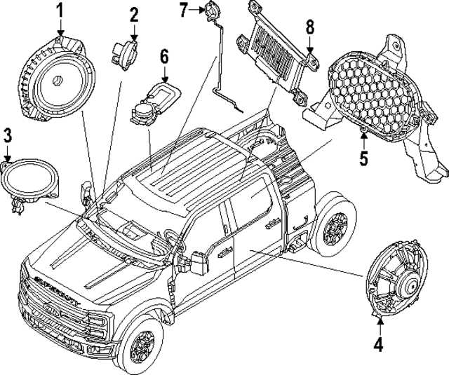 2005 ford f150 body parts diagram