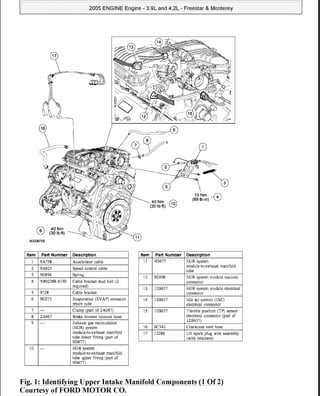 2005 ford freestyle parts diagram