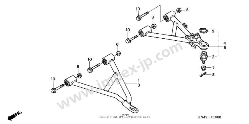 2006 honda rancher 350 parts diagram