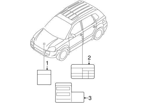 2007 hyundai tucson parts diagram