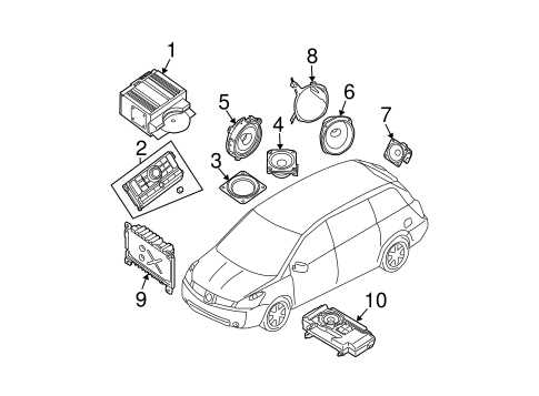 2007 nissan quest parts diagram