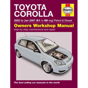 2007 toyota corolla parts diagram