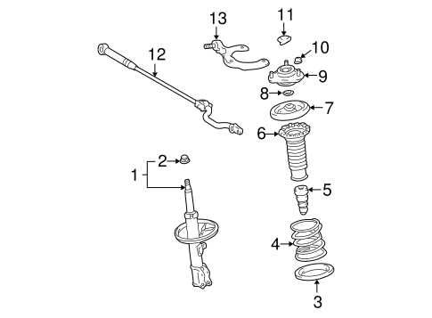 2007 toyota corolla parts diagram