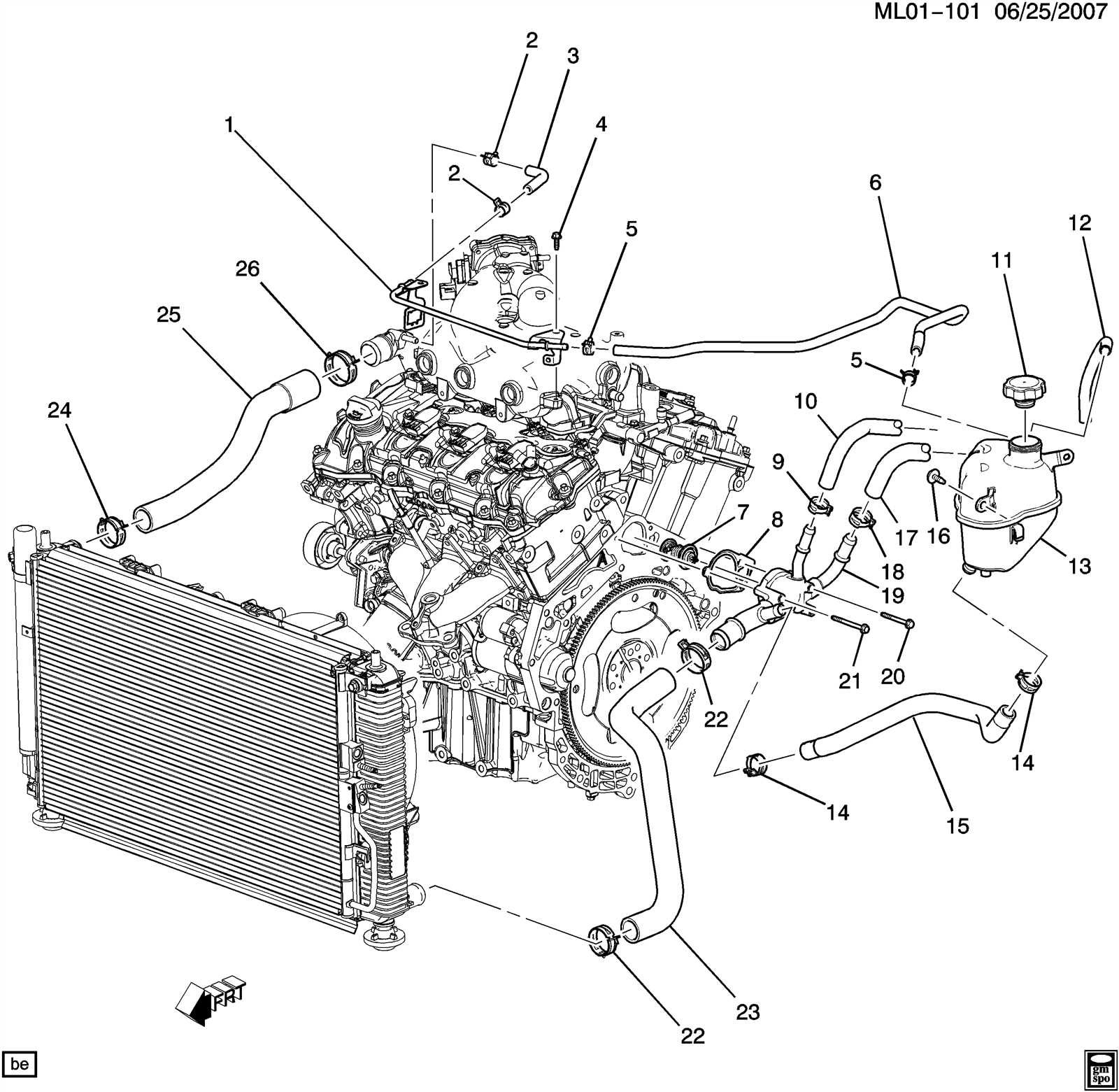 2007 chevy equinox parts diagram