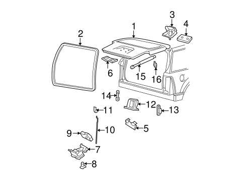 2007 ford explorer parts diagram