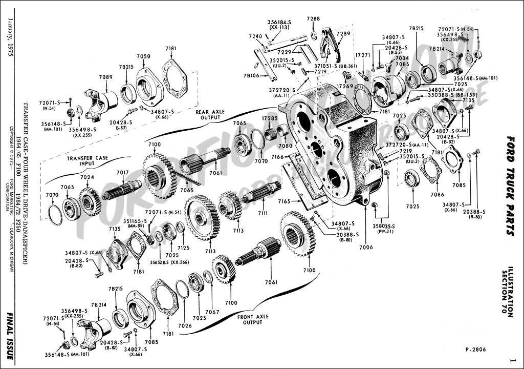 2007 ford f150 transmission parts diagram