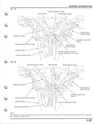 2007 honda foreman 500 parts diagram