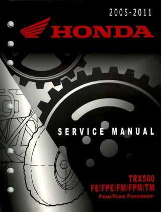 2007 honda foreman 500 parts diagram