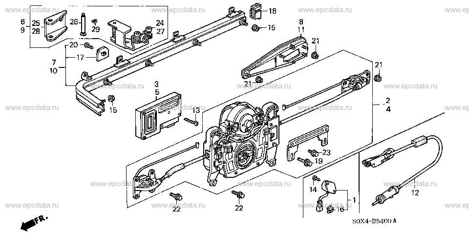 2007 honda odyssey parts diagram