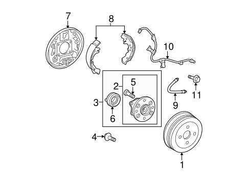 2007 toyota yaris parts diagram