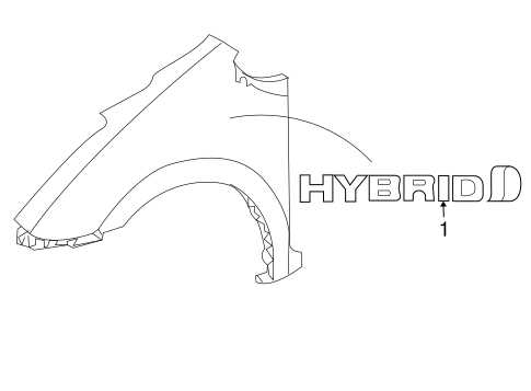 2008 prius parts diagram