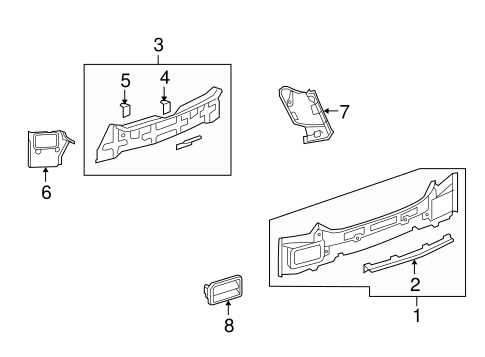 2008 saturn vue body parts diagram