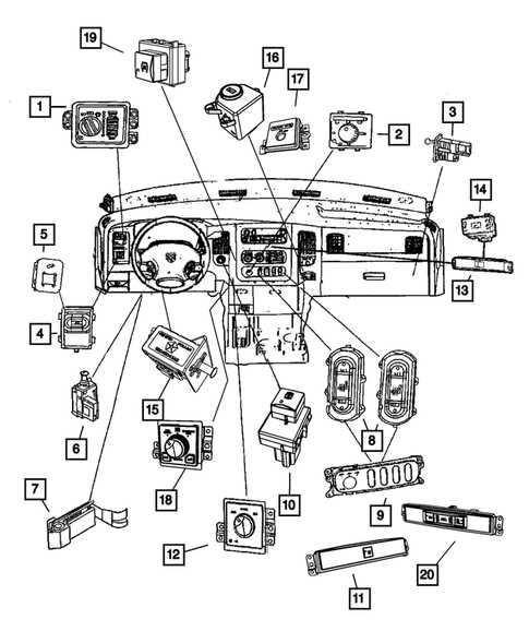 2009 dodge ram 1500 parts diagram