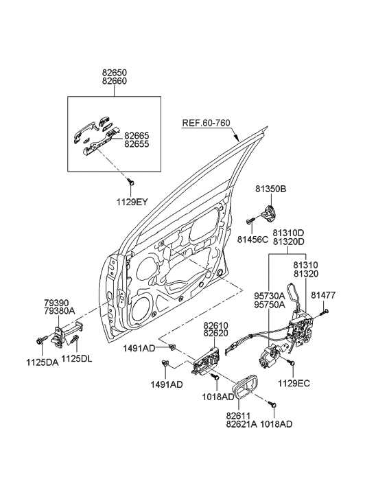 2009 hyundai accent parts diagram