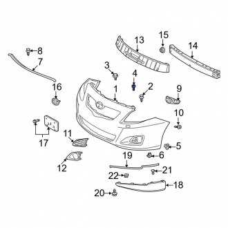2009 toyota matrix parts diagram