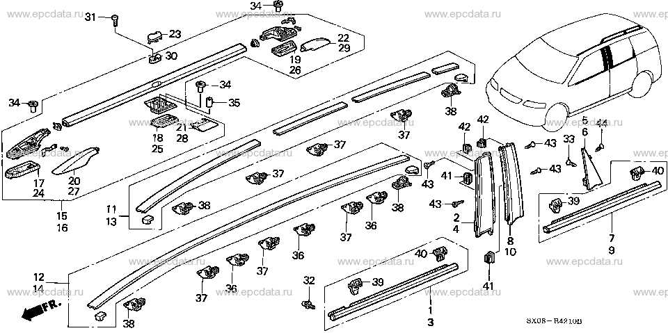 2009 honda odyssey parts diagram