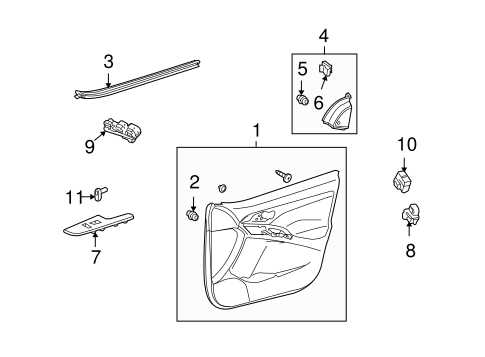 2009 toyota matrix parts diagram