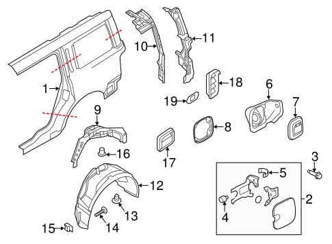 2010 ford flex parts diagram