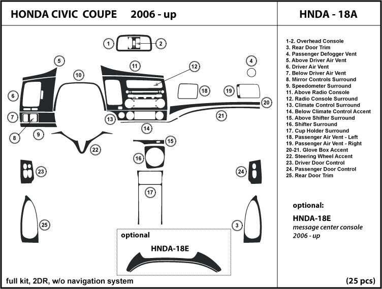 2010 honda civic parts diagram