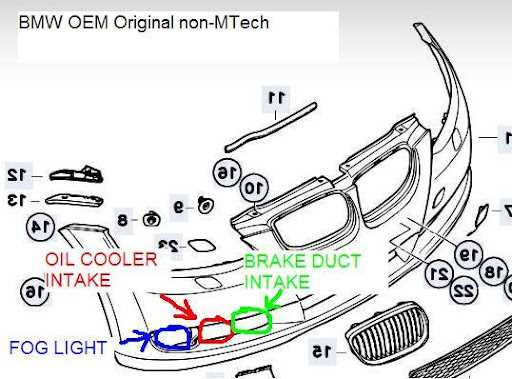 2010 bmw 328i parts diagram