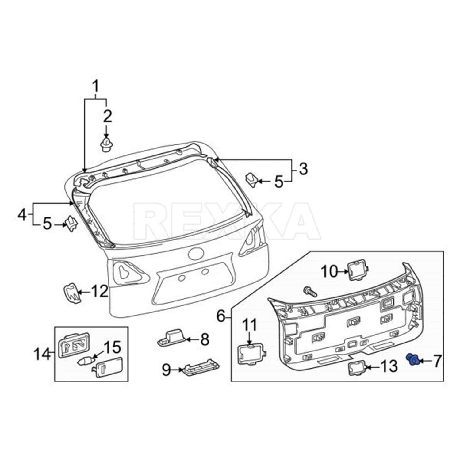 2010 lexus rx 350 parts diagram